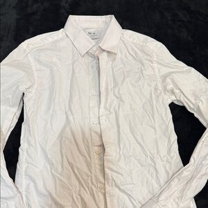 H&M Men's Cream-White Dress Shirt